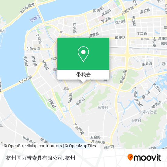 杭州国力带索具有限公司地图
