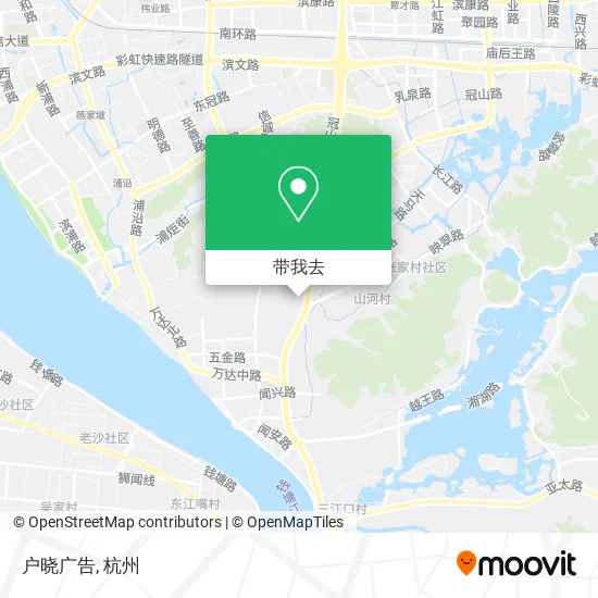 户晓广告地图