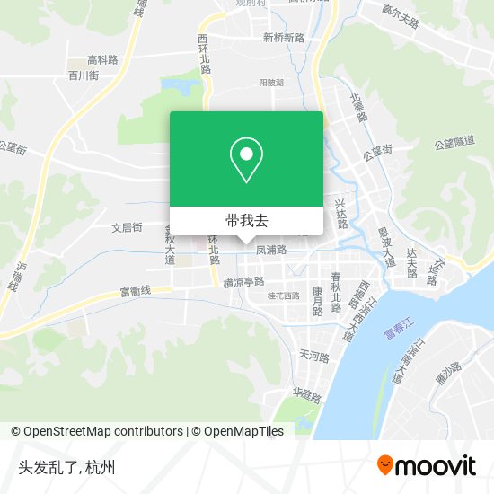 头发乱了地图