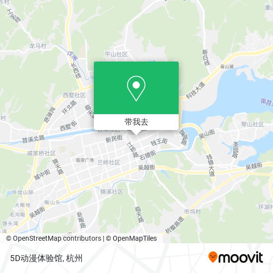 5D动漫体验馆地图