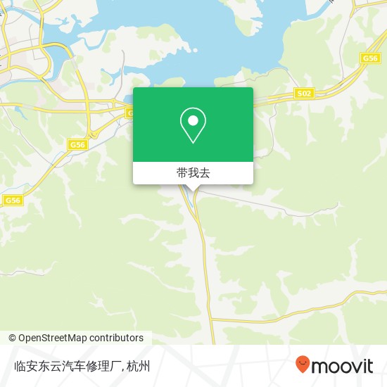 临安东云汽车修理厂地图
