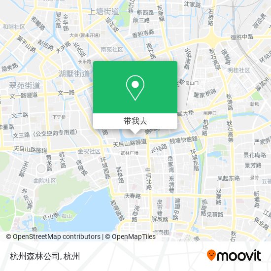 杭州森林公司地图