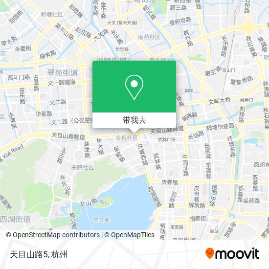天目山路5地图