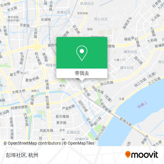 彭埠社区地图