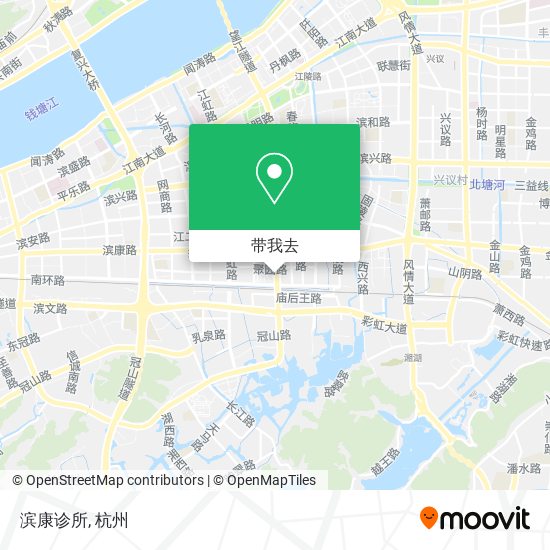 滨康诊所地图