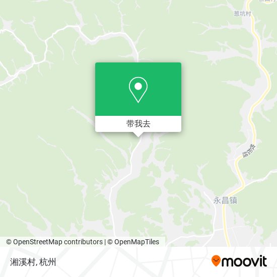 湘溪村地图