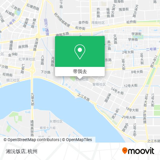 湘沅饭店地图
