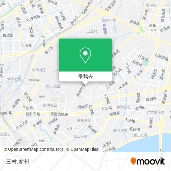 三村地图