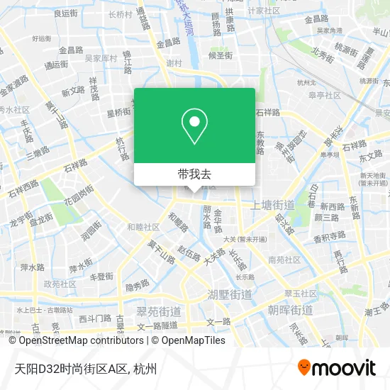 天阳D32时尚街区A区地图