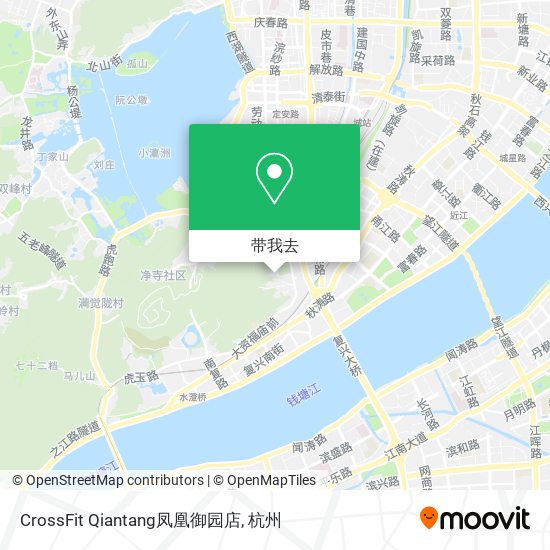 CrossFit Qiantang凤凰御园店地图