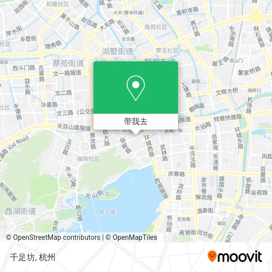 千足坊地图