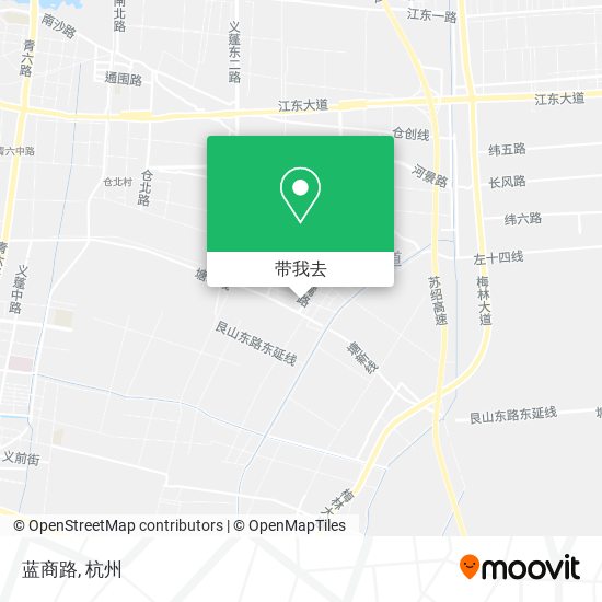 蓝商路地图