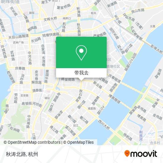 秋涛北路地图