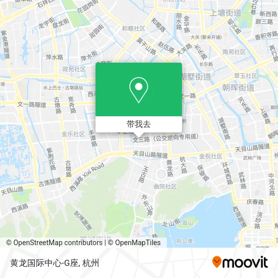黄龙国际中心-G座地图
