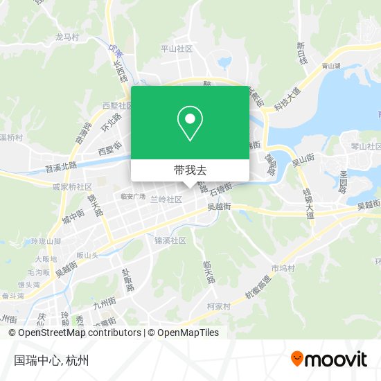 国瑞中心地图