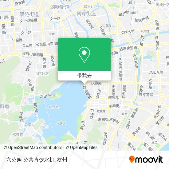 六公园-公共直饮水机地图