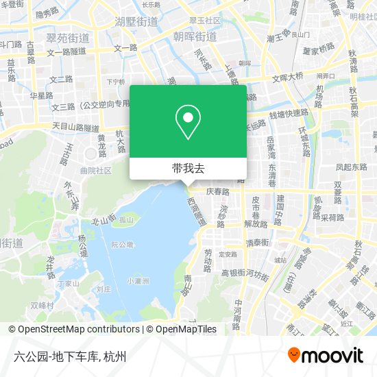 六公园-地下车库地图