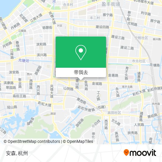 安森地图