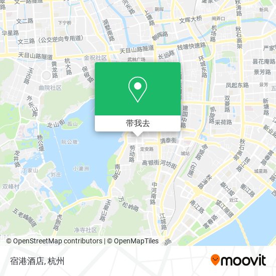 宿港酒店地图