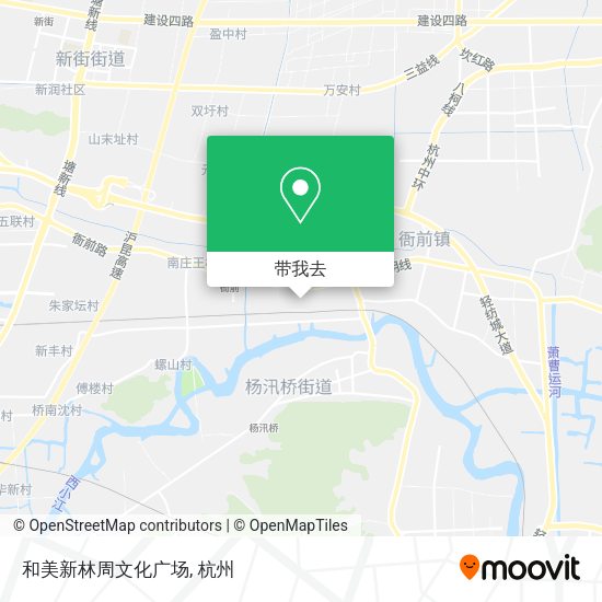 和美新林周文化广场地图