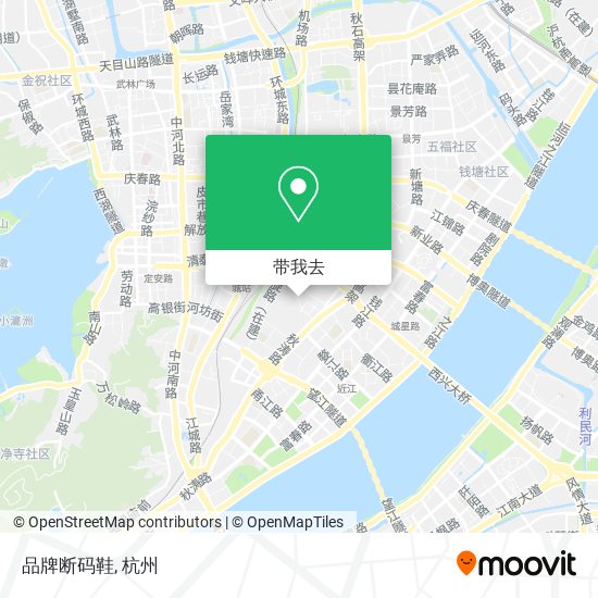 品牌断码鞋地图