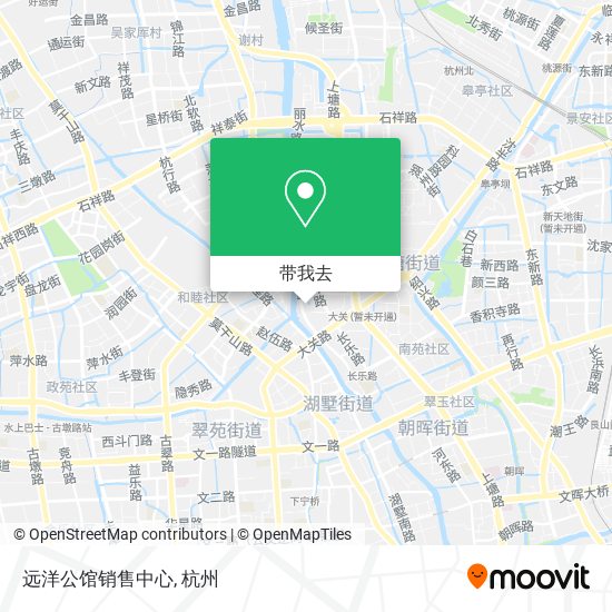 远洋公馆销售中心地图