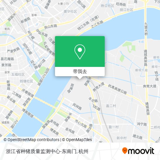 浙江省种猪质量监测中心-东南门地图