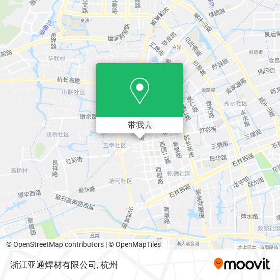 浙江亚通焊材有限公司地图