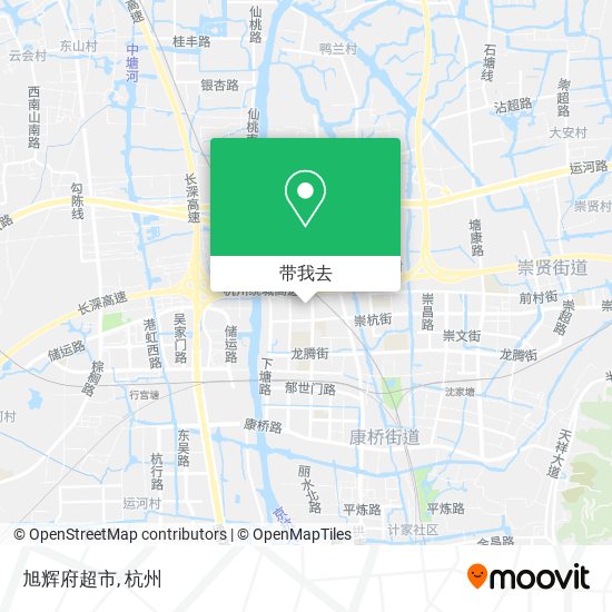 旭辉府超市地图