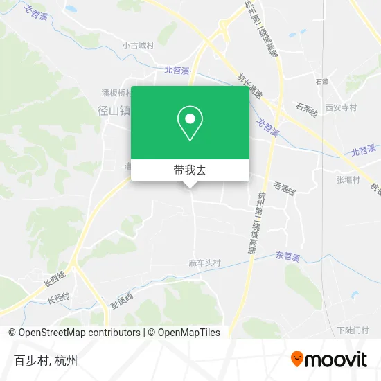 百步村地图