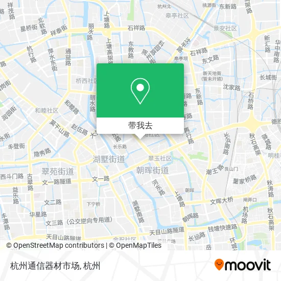 杭州通信器材市场地图