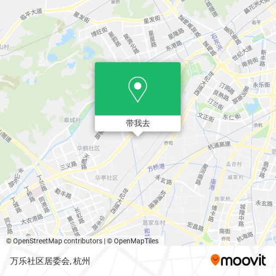 万乐社区居委会地图