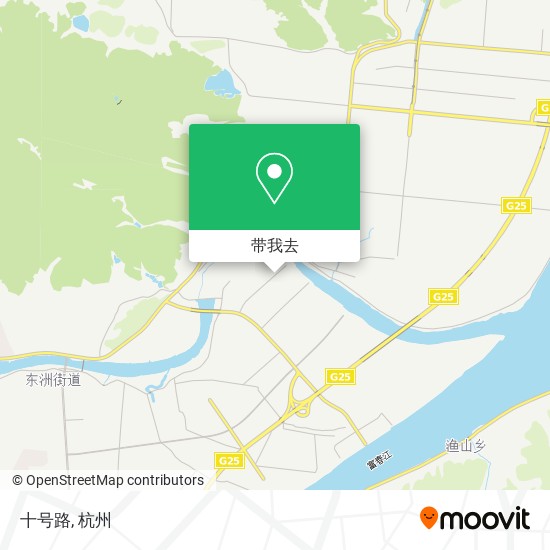 十号路地图