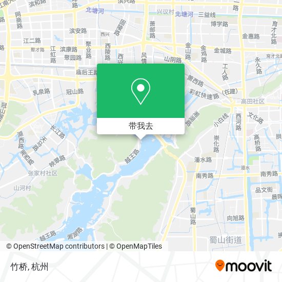竹桥地图