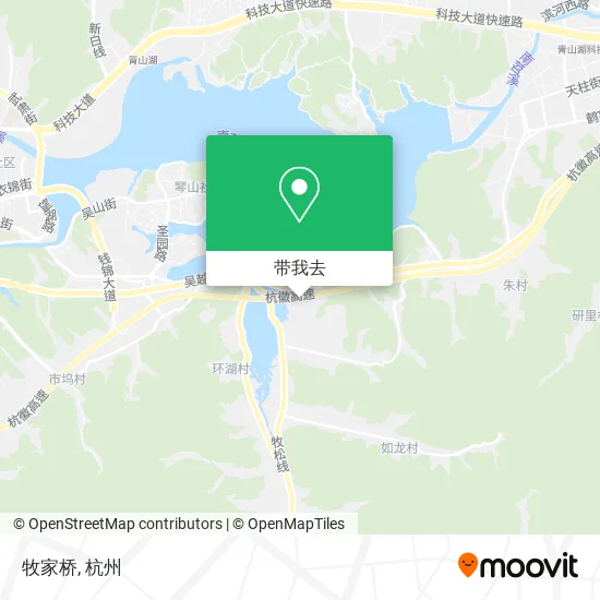 牧家桥地图