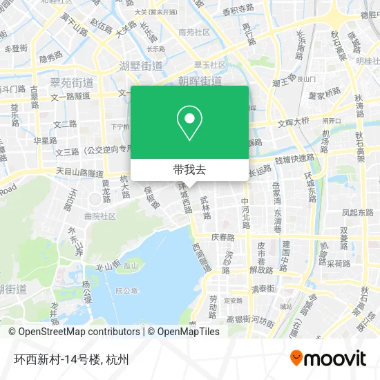 环西新村-14号楼地图