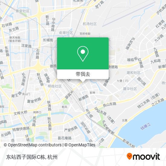 东站西子国际C栋地图