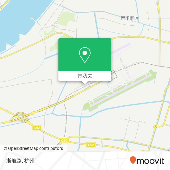 浙航路地图