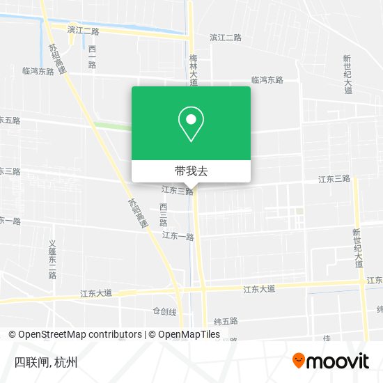 四联闸地图
