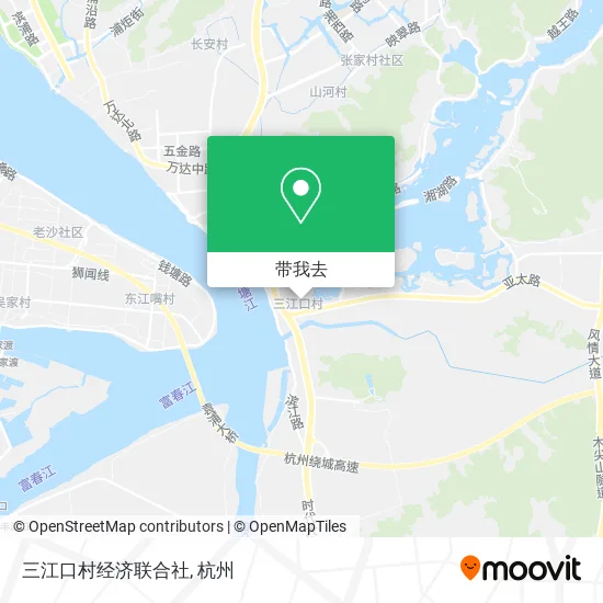 三江口村经济联合社地图