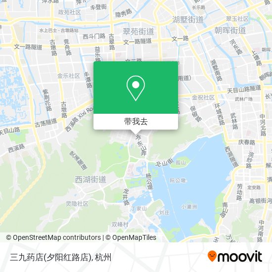 三九药店(夕阳红路店)地图