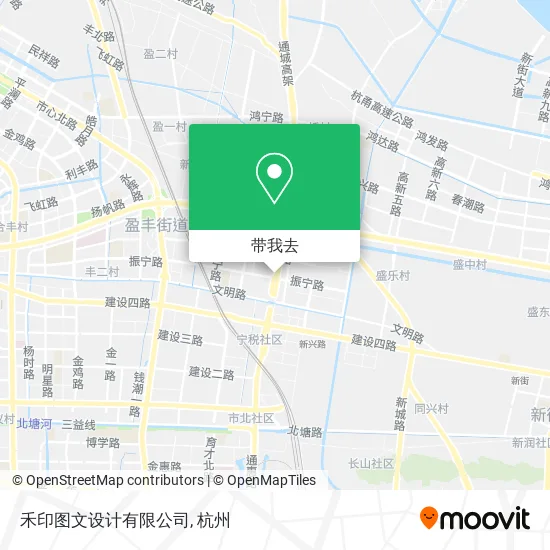 禾印图文设计有限公司地图