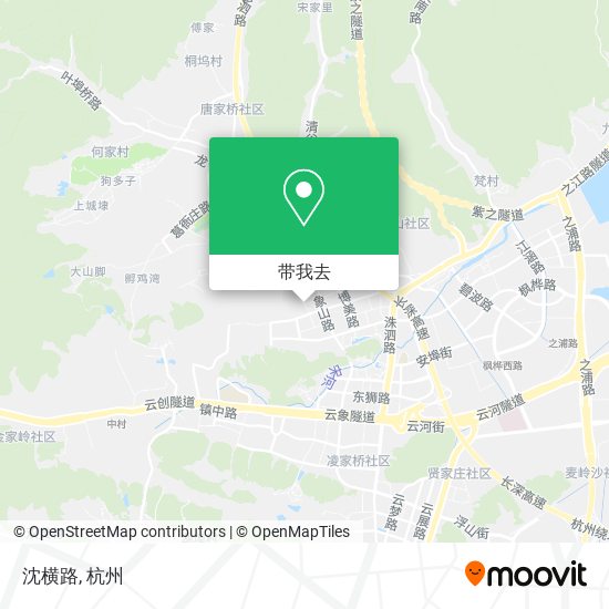 沈横路地图