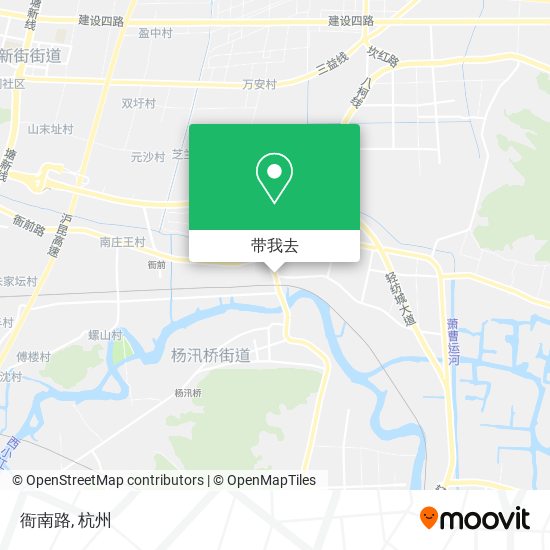 衙南路地图