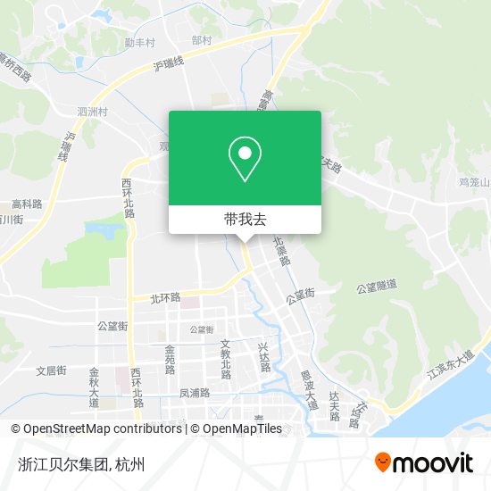 浙江贝尔集团地图
