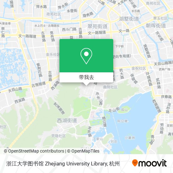 浙江大学图书馆 Zhejiang University Library地图