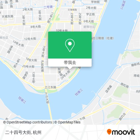 二十四号大街地图