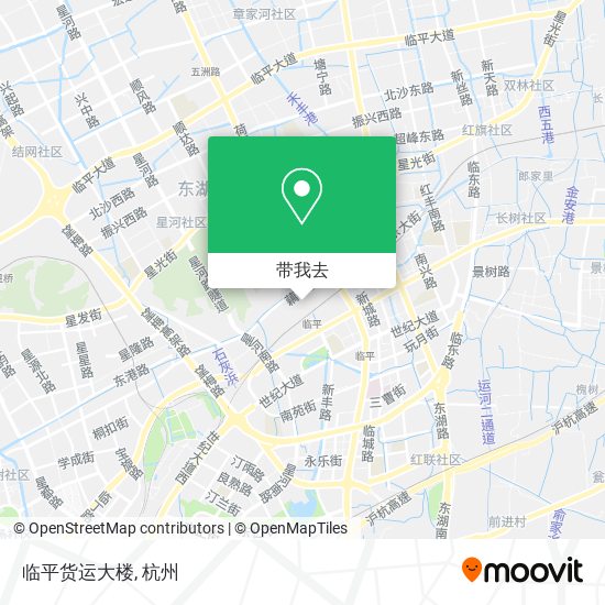 临平货运大楼地图