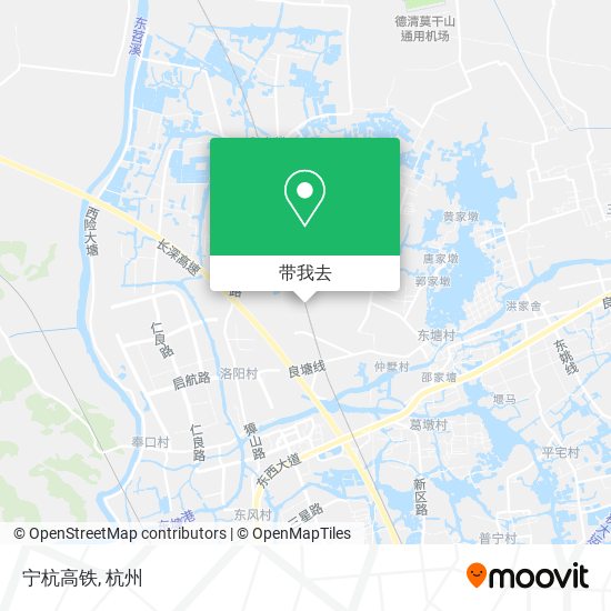 宁杭高铁地图