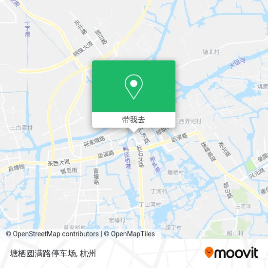 塘栖圆满路停车场地图